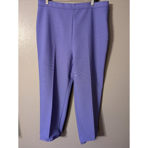 Vintage Levi's Bend Over Trousers Size 18 Periwinkle Blue Trevira USA - Picture 3 of 9